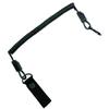 Cuerda Táctica para Pistola al Aire Libre Anti-Pérdida y Anti-Agarre Cuerda para Entrenamiento al Aire Libre Llavero Colgante en la Cintura Cuerda Anti-Pérdida Cordón Telescópico