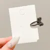 Presilhas de cabelo de alta qualidade, estilo coreano, nicho, para mulheres, doces e de luxo leve, estilosas e versáteis, presilhas laterais sem costura para franja