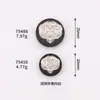 Botones Pequeños Fragantes de Doble Puntada para Abrigos, Ropa, Cortavientos, Suéteres, Botones Metálicos Tejidos