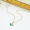 Série de Verão Oceânica Transfronteiriça Europeia e Americana Colar de Peixes Coloridos Moda Personalizada Corrente de Clavícula Peixe Dourado Moda Versátil Atacado