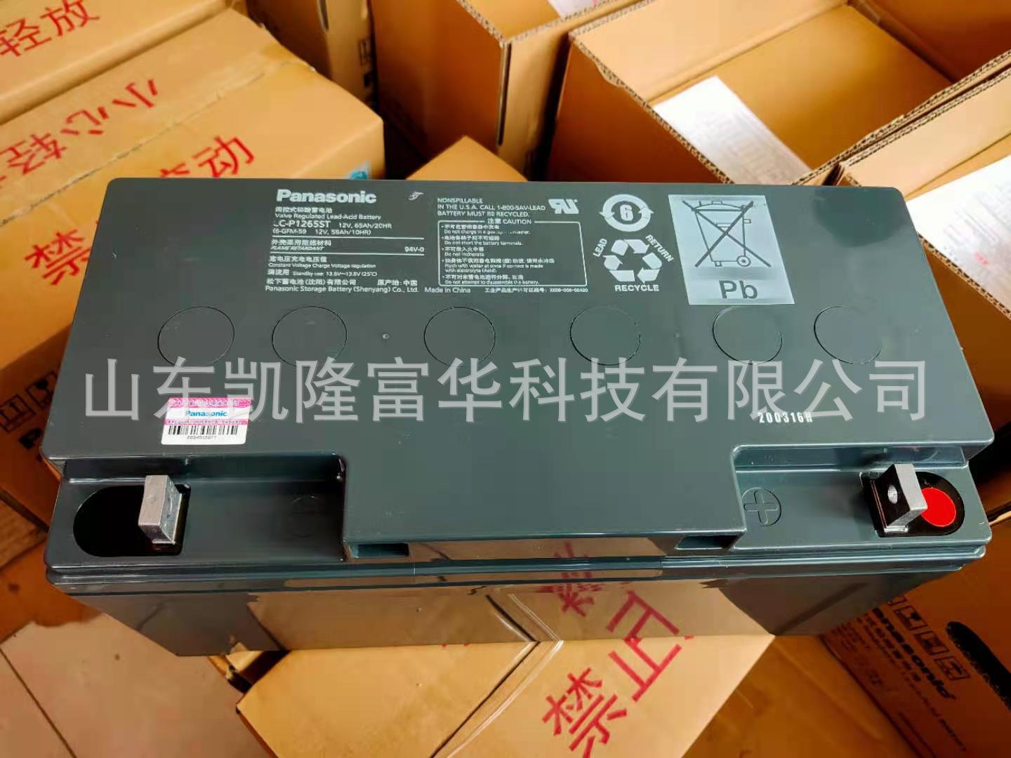 松下12V65AH