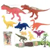 Decoraciones de Adornos para Pastel de Cumpleaños Casero de Dinosaurio Selva Tropical Fiesta de Horneado de Dinosaurios Decoración de Escena de Pastel Infantil
