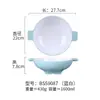 Tazón de doble color imitación porcelana melamina rojo neto picante caliente doble oreja tazón tazón maocai tazón especial para restaurante de fideos taza de sopa plato de postre traje
