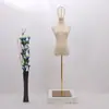Maniquí de Tienda de Ropa Exhibición de Ventana Maniquí Femenino de Medio Cuerpo Accesorios Maniquí de Enseñanza Modelo de Exhibición para Ropa Femenina Busto Pequeño