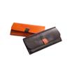 Billetera Larga de Cuero Genuino Retro 2026 Original Hecha a Mano de Cuero Curtido Vegetal Bolso Multifuncional Billetera de Cuero Curtido Vegetal