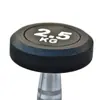 Mancuernas Fijas de Cabeza Redonda para Hombres, Mancuernas Fitness Recubiertas de Goma, Mancuernas de Gimnasio, Equipo de Fitness para Uso en Casa, Mancuernas con Envío Gratis