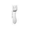 Colher de Sorvete Transfronteiriça Faca de Manteiga de Aço Inoxidável 304 Colher para Condimentos Colher de Café Colher de Sorvete Colher de Sobremesa Colher e Garfo para Crianças