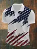 2026 Estación Independiente Transfronteriza Verano Camisa POLO Casual para Hombre con Cuello Solapa Impresión Digital 3D Camisa POLO para Hombre de Exterior