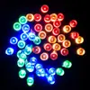Luzes de corda solar de Natal por atacado de fábrica luzes decorativas de Natal luzes de corda à prova d'água ao ar livre luzes de corda led luzes de corda luzes de atmosfera