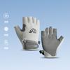 Nuevos Guantes de Verano Finos de Dedo Completo con Abertura de Dos Dedos y Medio Dedo para Conducir, Pescar, Elásticos, Transpirables, con Protección Solar para Hombre y Mujer