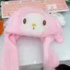 Sombrero de Orejas de Conejo Móviles, Lindo Sombrero con Bolsa de Aire y Orejas Pellizcables para Estudiantes y Niños, Accesorio Divertido para Actuaciones, Regalo de Cumpleaños