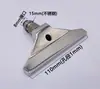 Boquilla de Soplado de Aire de Acero Inoxidable Punta Deflector Enfriamiento por Soplado Boquilla Ventilador Forma de Abanico Ranura Plana Conexión Rápida Cuchillo de Aire Pico de Pato