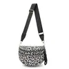 Nova Bolsa de Ombro Feminina, Moderna e Versátil, Bolsa Transversal de Grande Capacidade, Bolsa Shell Esportiva Leve com Estampa Xadrez Oxford
