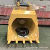 Cubo cribador multifuncional, tierra fina para relleno de zanjas, Cubo cribador de tambor rotatorio hidráulico para excavadora