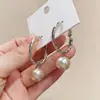 Brincos de Círculo Grande de Camada Dupla para Mulheres, Estilo Popular, Design Único, Adequado para Rostos Redondos, Novo Modelo 2026
