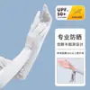 Guantes Especiales de Protección Solar para Mujer para Conducir, Mangas de Hielo de Verano Anti-UV, Protector Solar, Ciclismo Vehículo Eléctrico, Mangas Sueltas, Delgadas
