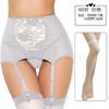 Phantom Export Lencería Sexy Europea y Americana Lencería Sexy de Encaje Cut Out Cintura Alta Liguero Set de Lencería Sexy Talla Grande