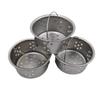 Cesta de suministro de 2 yuanes coladera de piso tamiz de alcantarilla de metal cesta de filtro de piscina fregadero fregadero fregadero fregadero fregadero jaula de drenaje de fregadero
