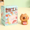 Kapi Barra Trabalhador Surrado Fofo Desenho Animado Enfeites Artesanato de Resina Mini Boneca Decoração de Mesa Suprimentos