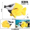 Simulación transfronteriza modelo animal cognición oceánica pez dorado piraña pez volador pez globo pez piedra pez mariposa juguete