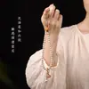 Contas Bodhi estilo Zen de estrela e lua, cordão de celular com flor de lótus, pode ser usado como um colar de contas para corrente de celular, cordão de pulso anti-queda, atacado
