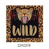 Desenho Animado Tigre Roupas Estampa Transferência de Calor Padrão Impressão Offset Transferência de Calor Impressão Uniforme Personalizado Roupas Logo Transferência de Calor
