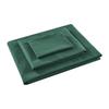 Estudiante Algodón Puro Dormitorio Tres Piezas Cama Individual Azul y Blanco a Cuadros Sábanas Funda de Edredón Dormitorio Escolar Litera Funda de Edredón Azul
