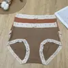 Roupa Íntima Feminina Novo Estilo Acrílico Modal Confortável Moda Renda Calcinhas Infantis Promoção Especial Venda por Atacado