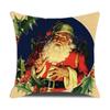 Almofada de Natal Europeu da Amazon Almofada Criativa para Casa Linho Pelúcia Curta Cabeceira Sofá Capa de Almofada Atacado