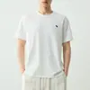 Camiseta Bordada de Manga Corta de Alta Calidad para Hombre Momaik 2026 Verano Nueva Camiseta Simple de Cuello Redondo para Hombre 75685