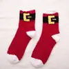 Calcetines de Terciopelo Coral para Mujer Otoño e Invierno Espesos para el Suelo Calcetines de Medio Terciopelo Navideños Cómodos para el Hogar Calcetines para Dormir