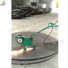 Amoladora de soldadura de placa de acero de empuje manual, empalmadora de placa de acero, lijadora de soldadura, pequeña pulidora eléctrica de soldadura