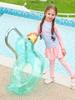 Pato Transparente Anillo de Natación Asiento para Niños Anillo de Natación para Bebé Anillo de Natación Inflable de PVC Salvavidas de Natación Anillo para Axilas
