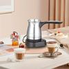 Estándar Europeo Estándar Inglés Mini Cafetera Olla de Metal con Asa Portátil Eléctrica Cafetera Turca Tetera