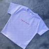 Estilo Coreano Spice Girls Simples Cor Sólida Sexy Único Engraçado Estampado Manga Curta Top Slim Fit Mostra Cintura Versátil Camiseta Feminina