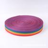 Cinturón de colores intercolor, cinturón de embalaje para equipaje con ribete de cinta de polipropileno PP, correa de arcoíris portátil lisa