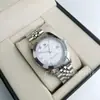Reloj Lao Jia Datejust de Cuarzo para Mujer Anillo de Diente de Perro Rosa Diamante Rosa Números Romanos Reloj de Cuarzo de Negocios para Mujer Hombre