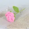Buquê de Lã Tricotado à Mão com Acabamento de Rosa Transfronteiriço Presente para o Dia dos Namorados Chinês Rosas Simuladas de Lã