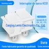 Interruptor Pequeno Kcd1 Certificado Etl/Ce para Eletrodomésticos, Duas Vias Sem Luz, Interruptor de Partida para Geladeira e Ar Condicionado