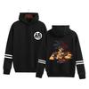 Sudadera con capucha holgada informal con estampado de Dragon Ball, serie Sun Wukong, Dragon Ball Saiyan periférico, para hombre y mujer
