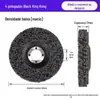 Disco de Desbaste Diamantado Preto Remoção de Ferrugem em Metal Remoção de Tinta Disco de Desbaste Roda de Polimento de Fibra de Nylon Fabricante de Disco de Desbaste Atacado