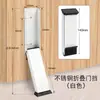 Passo de cavalo semiautomático batente de porta freio anti-colisão pedal superior de porta porta toque parada aleatória bloqueio de porta batente de porta de borracha