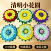 Suprimentos para funerais e memoriais no atacado: pequenos arranjos para o Festival Qingming, arranjos de crisântemos, arranjos bonitos e guirlandas florais para oferendas do Festival Qingming