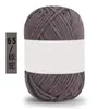 Hilo de Algodón Coreano de Leche de 4 Hebras, Lana Media, Bola de Hilo de Grosor Medio para Muñecas Hechas a Mano, Hilo para Crochet, Bola de Hilo Tejida a Mano