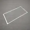 Marco de Conversión para Luminaria Plana Tipo T Marco Empotrado para Luz Led Techo de Pladur Marco de Luz de Aleación de Aluminio Marco Adaptador Tipo T