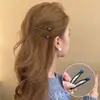 Pinza para el Cabello BB con Forma de Corazón Dulce Estilo Coreano para Mujer 2026 Nuevo Estilo Pinza para Flequillo Cabello Fino Herramienta de Peinado Pinza para el Cabello Simple Versátil