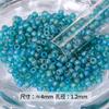 2/3/4/6mm cuentas sueltas ojo de gato crema de super alta calidad hechas a mano DIY borla horquilla pulsera arete accesorios material