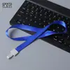 Porta-Crachá de Trabalho em PVC, Porta-Crachá de Identidade, Porta Rígido para Exposições, Cartão de Ônibus, Crachá de Controle de Acesso, Cordão, Porta-Crachá de Campus, Feito Sob Medida
