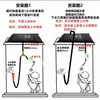 Bolsa de agua caliente solar tamaño grande colocación en el tejado para bañarse bolsa simple de calentamiento de agua solar para ducharse bolsa de almacenamiento de agua exterior exterior hogar