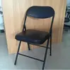 Cadeira Dobrável Multifuncional de Metal Simples com Encosto Portátil Cadeira de Jantar Cadeira de Treinamento Cadeira para Computador de Escritório Banqueta Venda por Atacado
